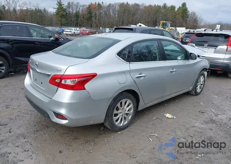 2019 Nissan Sentra Sv из США, поврежденный, VIN 3N1AB7AP0KY370122